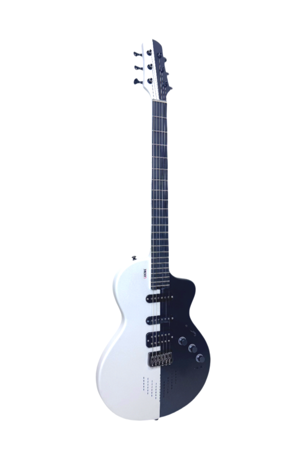смарт-электрогитара LAVENUE Custom Black/White чёрно-белая